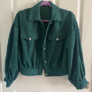 Green Corduroy Jacket